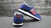 nouvelle adidas zx 500 og weave blue suede cuir